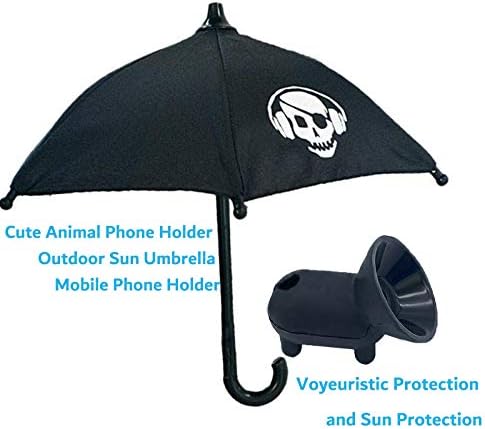 Telefon Şemsiye Vantuz Telefon Tutucu-Telefon Güneş Gölge, Evrensel Ayarlanabilir Piggy Telefon Tutucu ile Telefon Şemsiye, araç