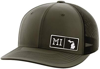 Michigan Homegrown Siyah Yama Şapka