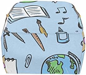 InterestPrint All-in-One Bebek Çantası Sırt Çantası, Okula Dönüş için Bebek Arabası Askılı