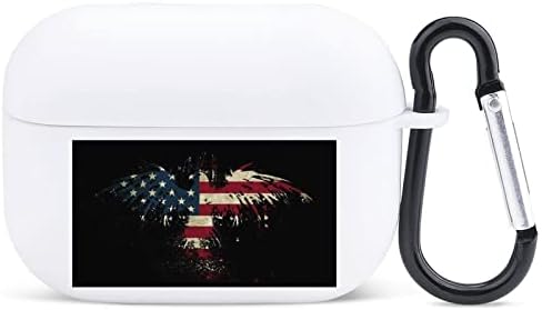 Amerikan Bayrağı Kartal Kılıf Apple AirPods Pro Kulaklık Kapak Kulaklık Koruyucu Darbeye Kapak Kılıfları