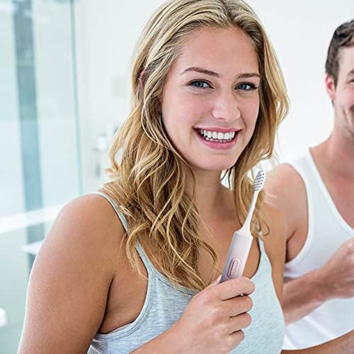 WSVVMQY Elektrikli Diş Fırçası İçme Kaybı Şarj Tel ile 3 Fırça Kafaları Temizleme 65 Modları Derin Temiz Taze Nefes Sağlıklı