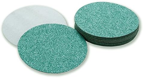 Sungold Aşındırıcılar 81204 Triathalon 50 Grit Ağır Y Ağırlık Yeşil Zirkonya Zımpara Diskleri Werkmaster için (48 Paket), 4-3