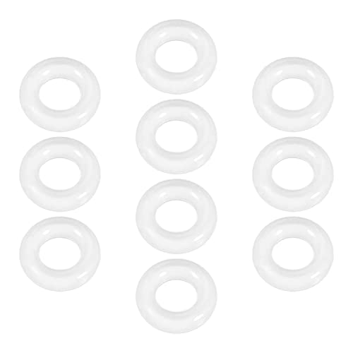 Othmro Silika Jel O-Ringler 6mm İç Çap 12mm Dış Çap 3mm Genişlik Beyaz Conta Contası 20 adet