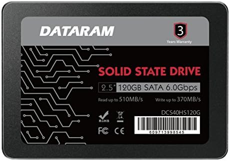 DATARAM 120 GB 2.5 SSD Sürücü Katı Hal Sürücü ile Uyumlu SUPERMİCRO C7Z270-PG