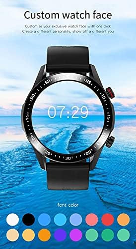 MXCHEN 2021 E12 Smartwatch Bluetooth Çağrı Özel Arama Tam Dokunmatik Ekran Su Geçirmez akıllı saat Android ıOS ıçin Spor spor