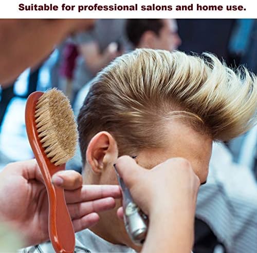 Saç Süpürme Fırçası, Ergonomik Tasarım Kırık Saç Fırçası Saklamak Kolay Küçük Boyutu Kullanımı Rahat Berber Dükkanı için Çocuklar