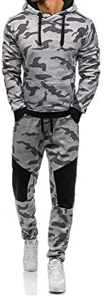 Erkek Spor Giyim Bahar Fermuar Kazak Üst Pantolon Setleri spor takım elbise Eşofman Erkek Eşofman 2020 Kazak,Gri, M