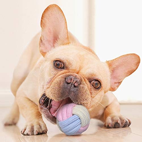 tbpersıcwT Pet Köpek Çiğnemek Oyuncaklar Köpek Pamuk Köpek Halat Oyuncak Bite Dayanıklı Molar Diş Temizleme Çiğneme Oyuncak Oyna