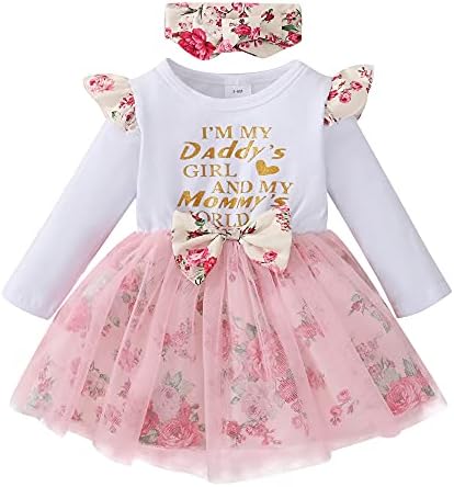 Kucnuzki Bebek Kız Giysileri Toddler Küçük Kızlar Kıyafet Çiçek Kız Tutu Elbise Prenses Elbiseler Kızlar için Bebek Kız Hediyeler