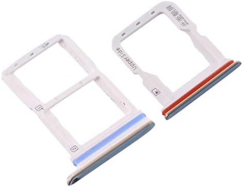 JINParts Cep Telefonu Tamir Parçaları SIM Kart Tepsi + SIM Kart Tepsi + Mikro SD Kart Tepsi ıçin Uyumlu Vivo S1 Pro (Mavi) Bölüm