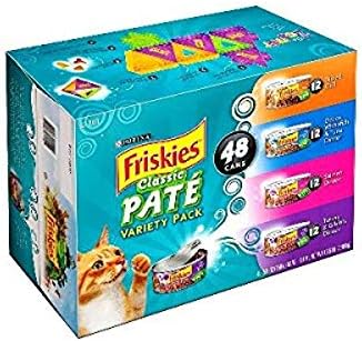 1 Friskies Orijinal Somun Variety Paketi Konserve Kedi Maması (48/5. 5-Oz Kutular)