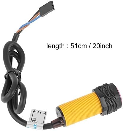 Kızılötesi Sensör Anahtarı E18-D80NK Ayarlanabilir Yakınlık Sensörü Anahtarı Engellerden Kaçınma Algılama Sensörü Anahtarı ınterruptor
