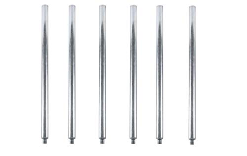 Çalışma Masası için KPS Galvanizli Çelik Ayaklar. 6 Set (35 Uzun)