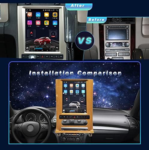 Lincoln Navigator 2010-2013 için Araba Stereo 12.1 inç, Ayna Bağlantılı Android 11 Dokunmatik Ekranlı Araba Stereo GPS Navigasyon