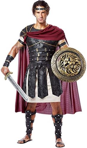 California Koleksiyonu Roma Gladyatör Savaşçı Kostümü