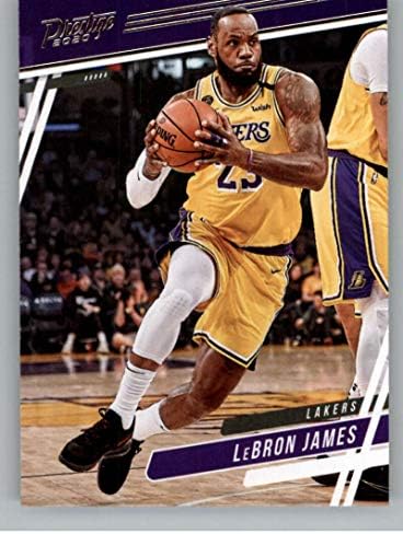 2019-20 Panini Chronicles Prestij 75 LeBron James Los Angeles Lakers NBA Basketbol Ticaret Kartı