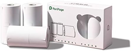 Peripage Mini Yazıcı HD Fotoğraf Kağıdı, Fotoğraf Termal Kağıdı A6 / A8 Su geçirmez, Yağa Dayanıklı, Çizilmez, BPA Kutu Paketi,