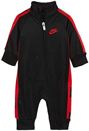 Nike Baby Boys Uzun Kollu Triko Bantlı Tam Fermuarlı Tulum