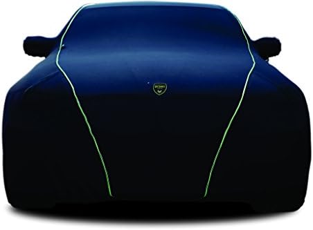TPH MİCROLİTE Pürüzsüz Kadife Bitmiş Özelleştirilmiş fit Yarı Açık SİYAH araba kılıfı Yeşil Boru Ferrari 308 GTBi