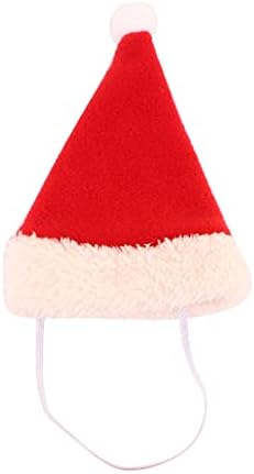YİYEWU Noel Baba Pet Kostüm Noel Giysileri Pet Cosplay Kostüm, Pelerin Şapka Geyik Kafası Kırmızı Eşarp Şapka Pet Giyim Köpek