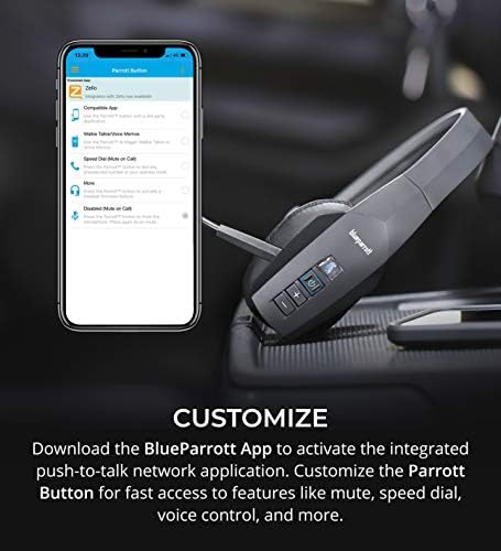 BlueParrott B450-XT Gürültü İptal Bluetooth Kulaklık ile 300-FT Kablosuz Aralığı için iOS ve Android Paket ile Blucoıl 5000 mAh