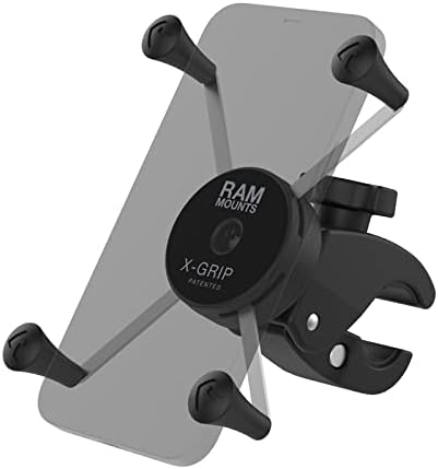 RAM Mounts X-Grip Büyük Telefon Dağı ile Düşük Profilli RAM Sert Pençe RAM-HOL-UN10-400-2U Raylar için 0.625 için 1.5 Çapı