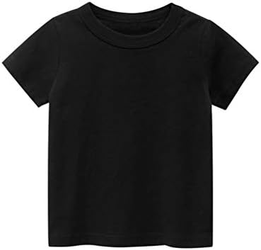 Eocom Küçük Boys Yaz Giysileri Karikatür Pamuk Tops Tees Çocuklar Bebek Yürüyor Kısa Kollu Rahat T-Shirt