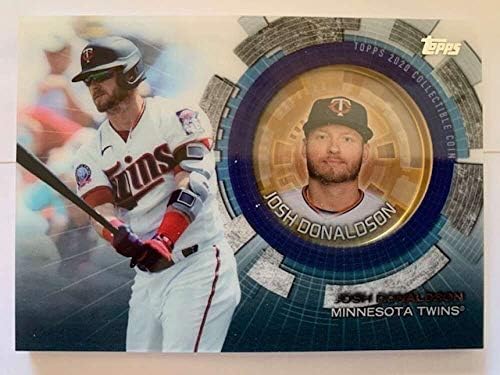 2020 Topps Güncelleme Beyzbol Para Kartları Emanetler Beyzbol TBC - JOD Josh Donaldson Relic Minnesota Twins Resmi MLB, Topps