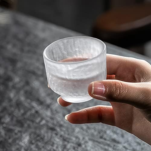 TİSESİT kapalı Japon Sake Sürahi Seti şarap bardakları Kristal Sake Pot Fincan Seti Flagon likör bardağı Dağıtıcı Yaratıcı şarap