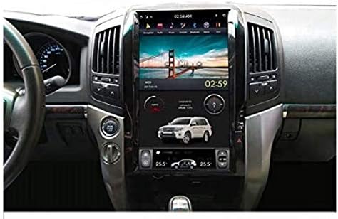 16 High End Hexacore Araba Android DVD Oynatıcı 1280x800 Tesla Tarzı Dikey Ekran Stereo GPS Navigasyon Kafa Ünitesi Radyo Toyota