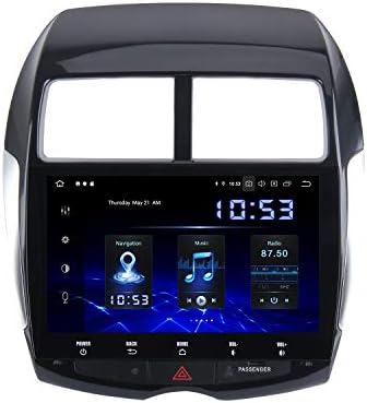 Dasaita 10 Android 10.0 Bluetooth Araç Stereo için Mitsubishi ASX ASX Outlander Spor Olmadan Fabrika Rockford Sistemi Kafa Ünitesi