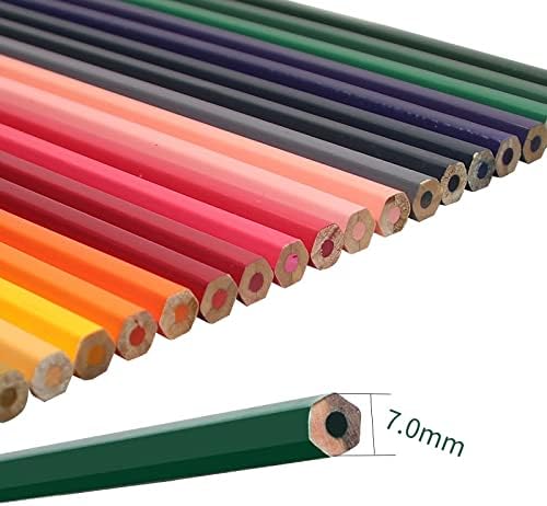 HGVVNM 77 adet renkli kurşun kalem Seti Profesyonel Eskiz Çizim Seti Ahşap Kalem Kalem Çantaları Sanat Malzemeleri (Renk: A)