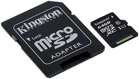 Profesyonel microSDXC 64GB, SanFlash ve Kingston tarafından Özel olarak Doğrulanmış BLU Pure XRCard için çalışır. (80 MB / sn)