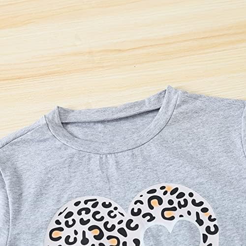 Anne ve Bebek Eşleştirme Kıyafetler Sevgililer Günü Hediyeleri için Onu Sevimli T Shirt Mama Erkek Kız Aile Gömlek