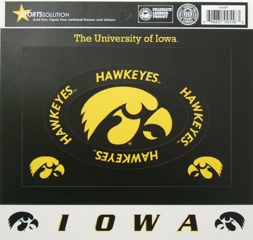 Spor Çözümü Iowa Hawkeyes Kart Stoğu Çerçevesi