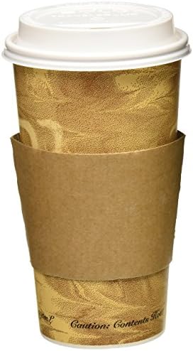 kapaklı ve Kollu 20oz Sıcak Kağıt Bardaklar 50 Paket (mistique)