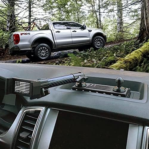 Kurşun Metal Serisi 2019 + Ford Ranger Telefon Dağı Çift 20mm Topu Dash Cihazı Tutucu-Içerir Bir telefon tutucu-4th Nesil Ranger