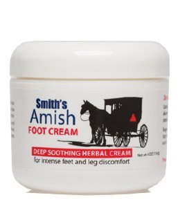 Smith'in Amish Ayak Kremi Derin Yatıştırıcı, Ayak ve Bacaklara Yatıştırıcı 3 Paket