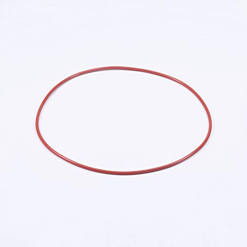 Othmro O-Ring, Yuvarlak Kırmızı 3-5/32 ID, 3-11 / 32 OD, 3/32 Genişlik, Silikon O-Ring Metrik Buna-N Sızdırmazlık Contası, (1'li