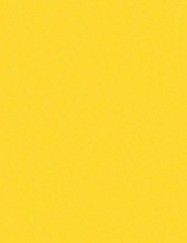 Limon Sarısı Kart Stoğu-8,5 x 11 inç-100 Lb Kapak-25 Sayfa - Şeffaf Yol Kağıdı