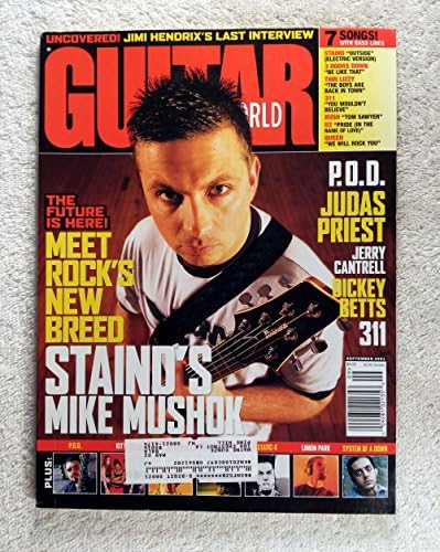Mike Mushok-Staind - Gitar Dünyası Dergisi-Eylül 2001