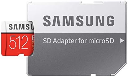 Samsung Tablet için Samsung 512GB Evo+ Sınıf 10 microSD Hafıza Kartı, Galaxy Tab Active Pro, Tab S6 Lite, Tab A 8.4 2020 (MB-MC512HA)