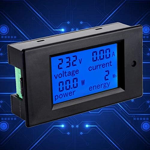 Dijital AC Metre, 80~260 V 100A LCD Gerilim Akım Güç Enerji Metre Cihazı Multimetre Ampermetre Voltmetre için Kapalı