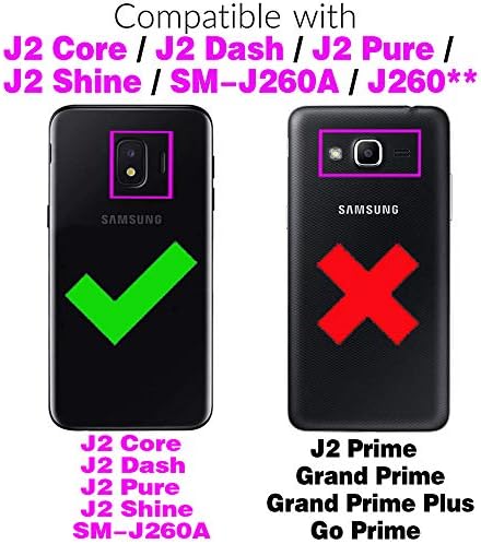 Telefon samsung kılıfı Galaxy J2 Saf J2 Çekirdek J 2 Dash 2J Parlaklık Cüzdan Kılıfları Temperli Cam Ekran Koruyucu Kapak Kapak