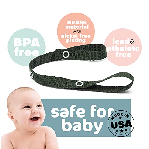 Baby Buddy Secure-A-Toy-Oyuncakları, Diş Kaşıyıcıyı veya Emzikleri Bebek Arabalarına, Mama Sandalyelerine, Araba Koltuklarına