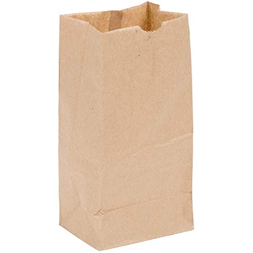 Mükemmel Stix 4lb Kahverengi Kağıt Öğle Yemeği Çantaları-250ct Paketi