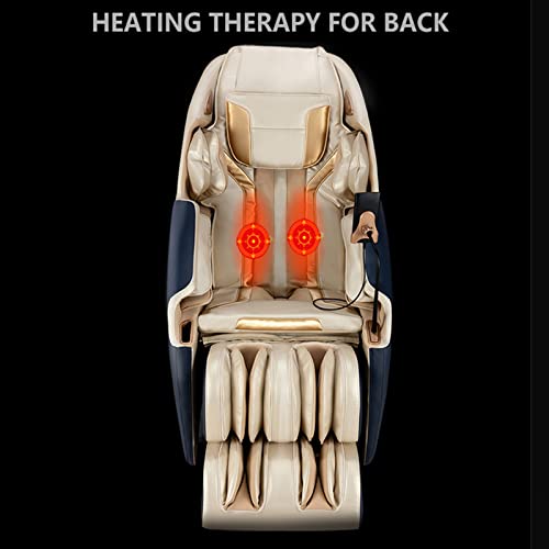 LABYSJ Sıfır Yerçekimi Masaj Recliner Sandalye, Tam Vücut Taraması ile Tam Vücut Shiatsu Elektrikli Masaj Koltuğu, Tam Vücut