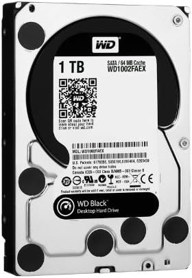 WD Black 4 TB Performanslı Masaüstü Sabit Disk Sürücüsü - 7200 RPM SATA 6 Gb / sn 64 MB Önbellek 3,5 İnç-WD4001FAEX