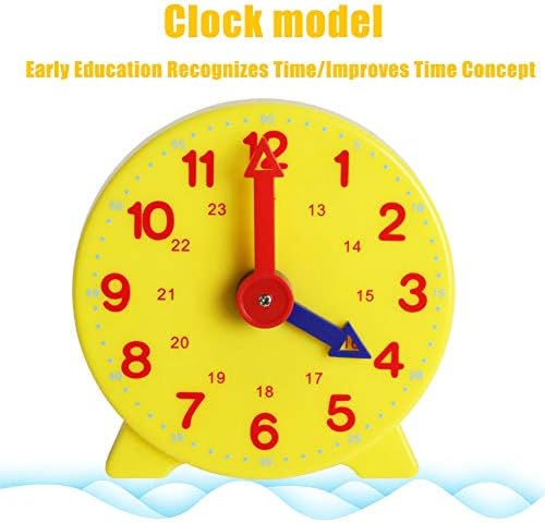 loınhgeo 10 cm Iki Pointer Saat Modeli Çocuk Çocuk Oyuncak Erken Eğitim Öğrenme Kaynakları Ince Işçilik Hediye