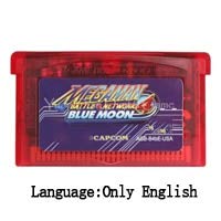 ROMGame 32 Bit El Konsolu Video Oyun Kartuşu Konsolu Kart Breathh Yangın Serisi İngilizce Dil Abd Versiyonu Megaman 4 Mavi Ay